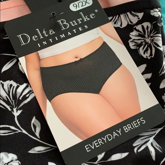 NWT Delta Burke 5 pack plus size everyday briefs. - Picture 2 of 6